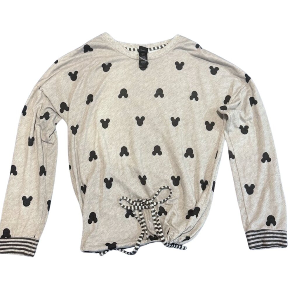Disney Ladies' Mickey Mouse Cozy Gray Medium